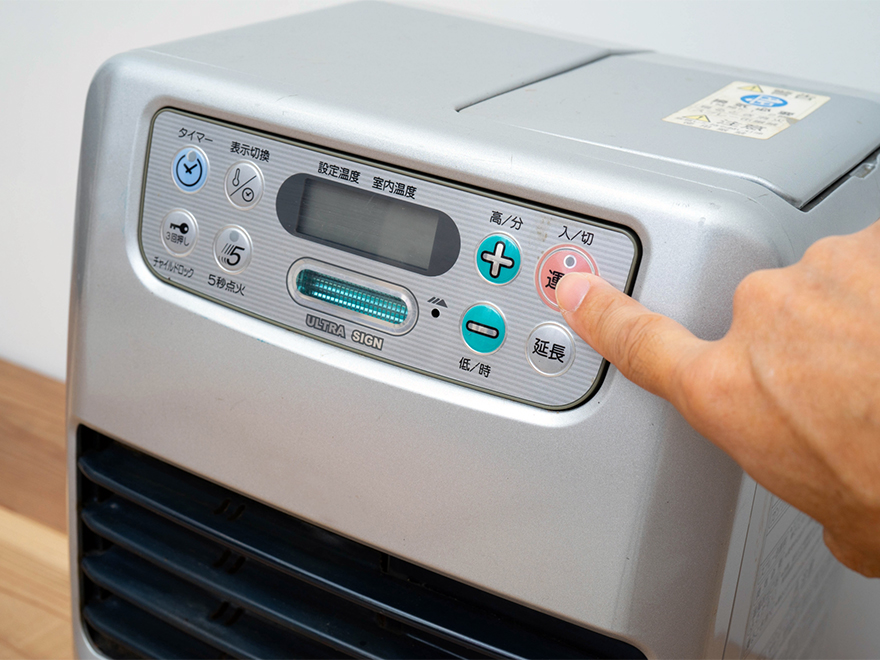 寒暖差の大きい3月、暖房機器の使い方にご注意ください